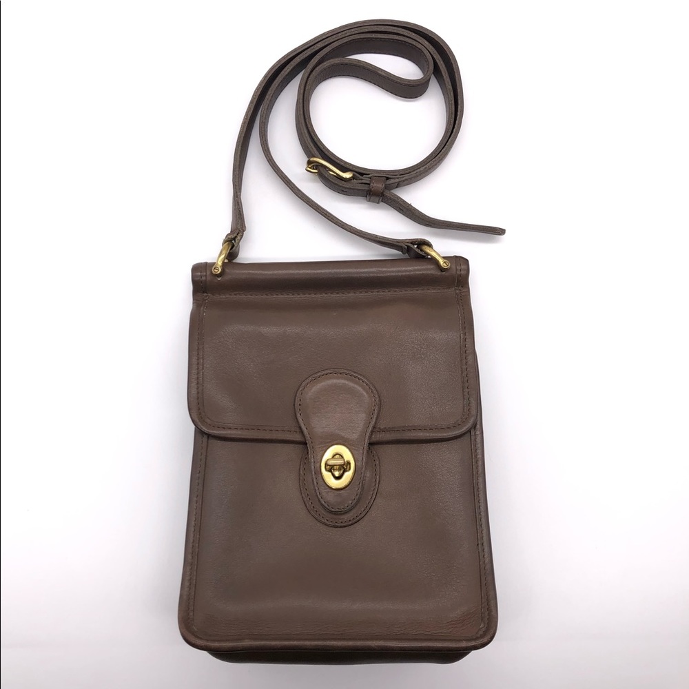 Vintage Coach Leather Murphy Crossbody Bag